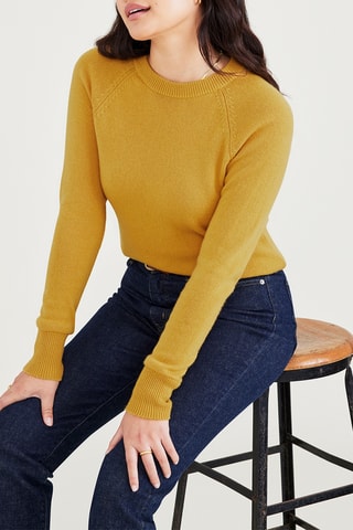Pull en laine - Jaune