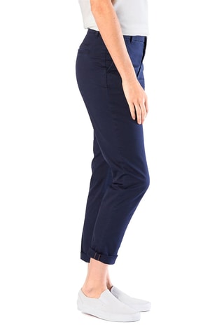 Pantalon chino slim - Bleu marine