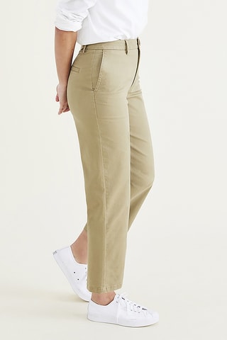 Pantalon chino droit - Beige