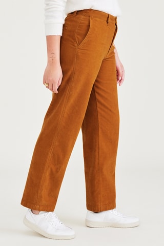 Pantalon chino droit - Camel