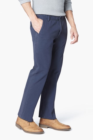 Pantalon chino slim - Bleu