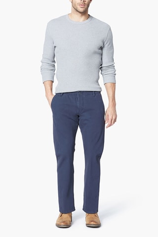 Pantalon chino slim - Bleu