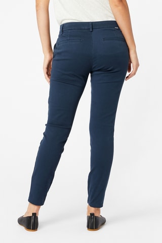 Pantalon chino skinny - Bleu marine