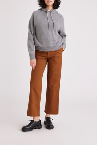 Pantalon chino droit - Caramel