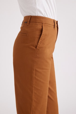 Pantalon chino droit - Caramel