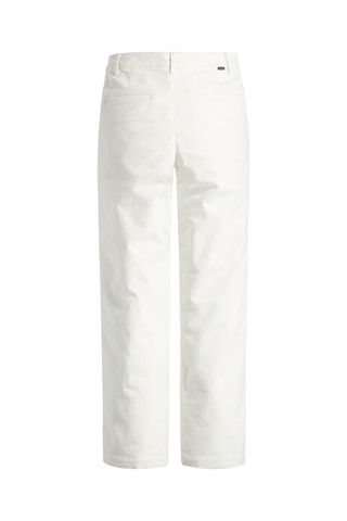 Chino droit - 
Blanc