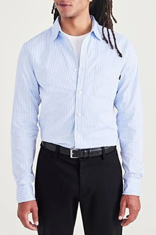 Chemise slim - 
Bleu