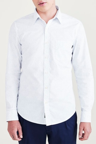 Chemise slim - 
Blanc
