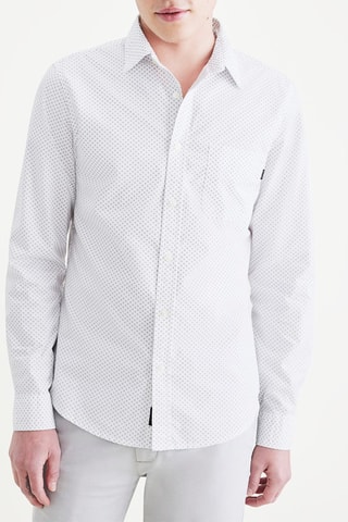 Chemise slim - 
Blanc