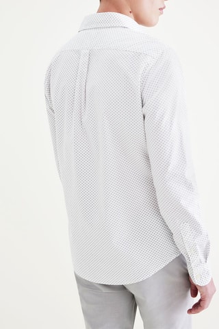Chemise slim - 
Blanc