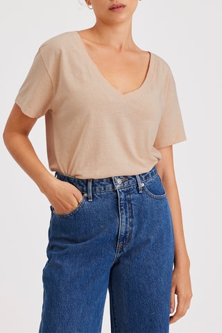 T-shirt - Beige
