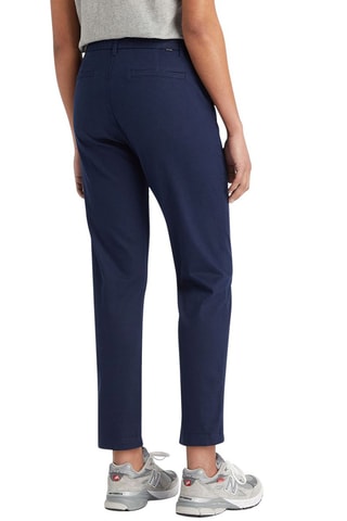Chino slim 7/8 - Bleu marine