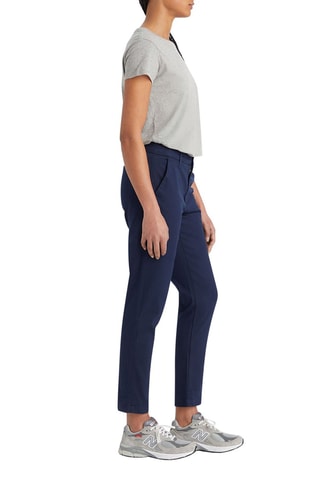 Chino slim 7/8 - Bleu marine