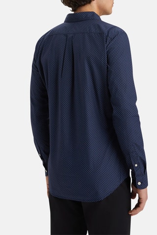 Chemise slim - Bleu marine