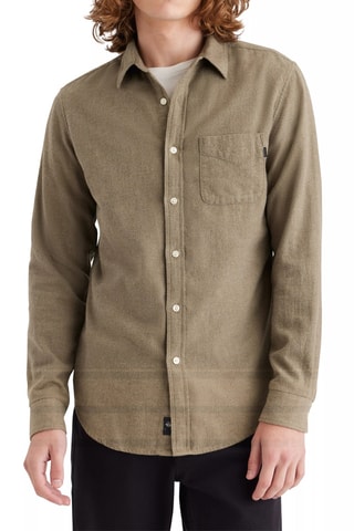Chemise slim - Kaki