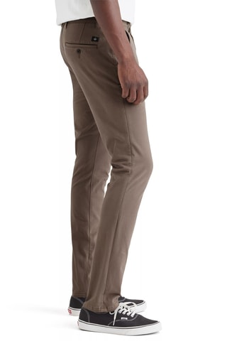 Pantalon skinny - Marron