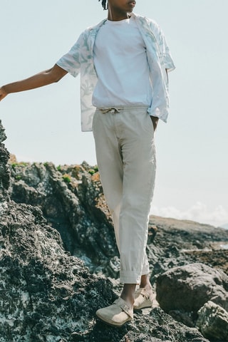 Pantalon - Ecru