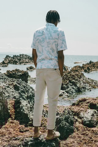 Pantalon - Ecru