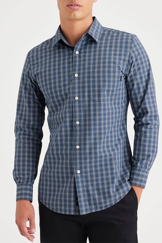 Overhemd Slim Fit - Blauw