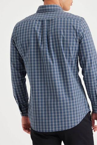 Overhemd Slim Fit - Blauw