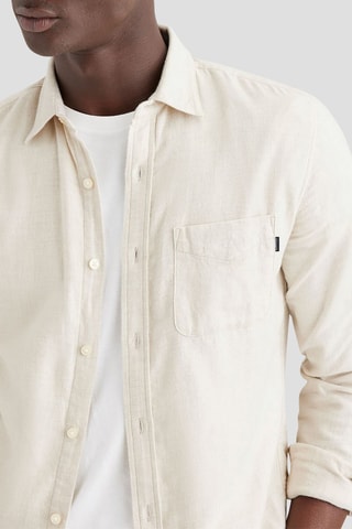 Chemise slim - Ecru