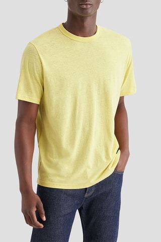 T-shirt Regular Fit - Geel
