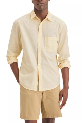 Chemise slim - Jaune clair