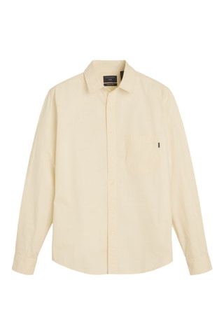 Chemise slim - Jaune clair