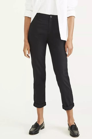 Chino slim 7/8 - Noir