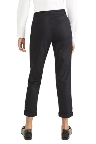 Chino slim 7/8 - Noir