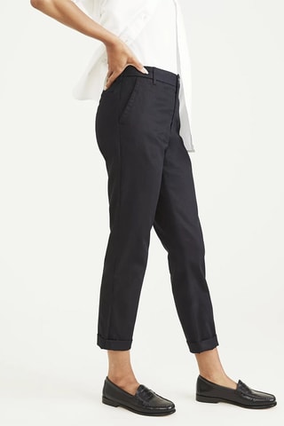 Chino slim 7/8 - Noir