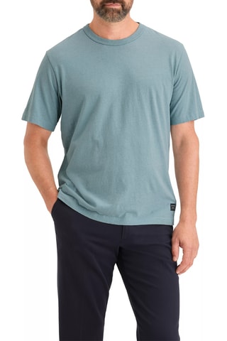 T-shirt Regular Fit - Lichtblauw