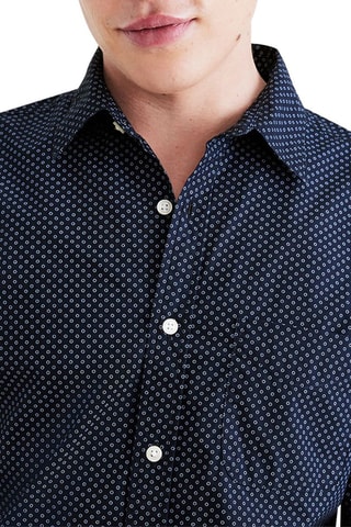 Chemise slim - Bleu marine