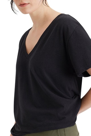 T-shirt en chanvre - Noir