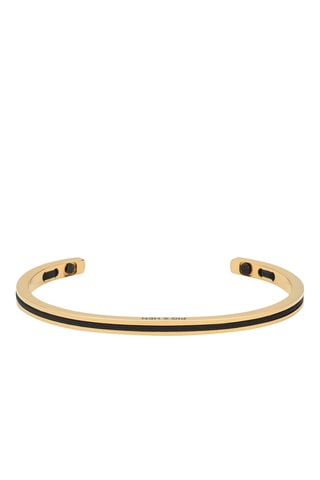 Pulseira rígida Navarch  - Dourado e preto