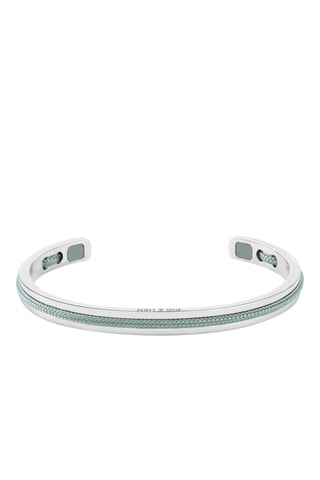 Pulseira rígida Navarch  - Verde e prateado