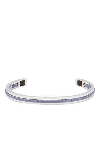 Pulseira rígida Navarch  - Violeta e prateado