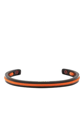 Pulseira rígida Navarch  - Laranja e preto