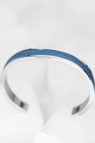 Pulseira rígida Navarch  - Prateado