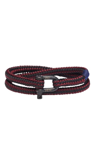 Pulseira Salty Steve - Bordô e preto