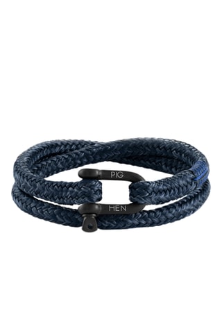Pulseira Salty Steve - Azul-marinho e preto