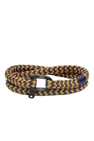 Pulseira Salty Steve - Cinzento e bege