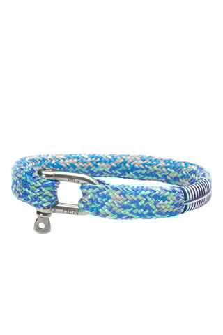 Pulseira Sharp Simon - Azul-celeste e branco