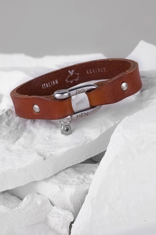 Pulseira Sharp Simon - Couro