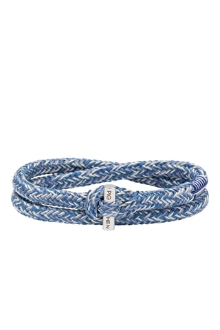 Pulseira Tiny Ted - Violeta e azul-cobalto