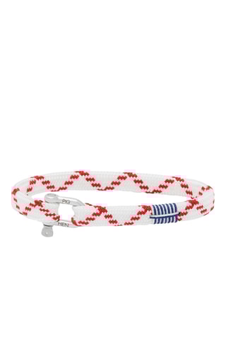 Pulseira Vicious Vik - Branco e vermelho