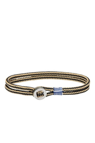 Pulseira Don Dino - Bege e azul-marinho