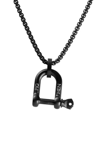 Colar D-Shackle - Preto