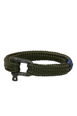 Pulseira Gorgeous George - Caqui e preto