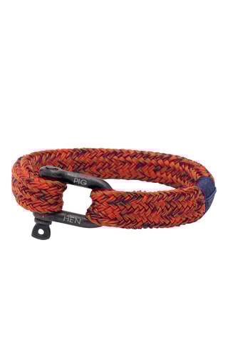 Pulseira Gorgeous George - Coral e azul-marinho